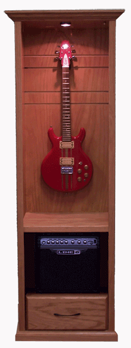 Single Music Display Cabinet